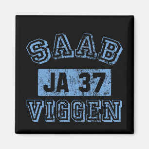 Saab Viggen - BLUE Magnet