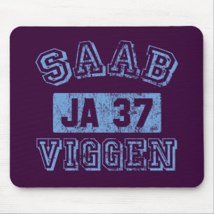 Saab Viggen - BLUE Mouse Mat