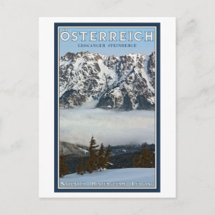 Saalbach - Valley Fog Postcard