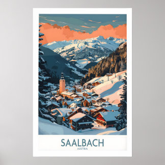 Saalbach Wall Art Poster 1