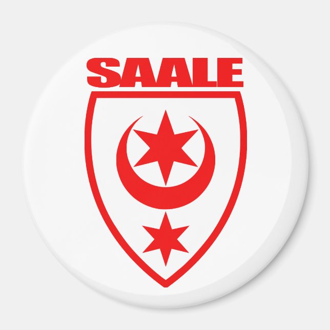 Saale (Halle) Magnet (Front)