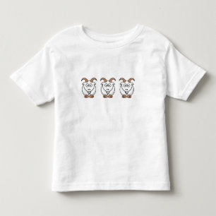 Saanen Goat Toddler T-Shirt