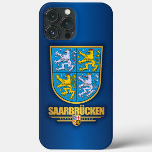 Saarbrucken Kreis Coat of Arms iPhone 13 Pro Max Case