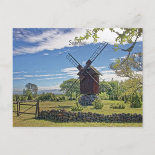 Saaremaa, Island of Estonia, Postcard
