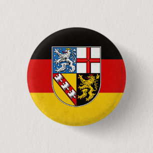 Saarland 3 Cm Round Badge