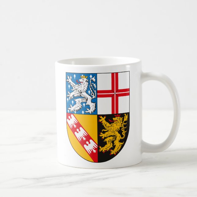 Saarland Coat of Arms Mug (Right)
