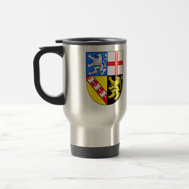 Saarland Coat Travel Mug (Left)