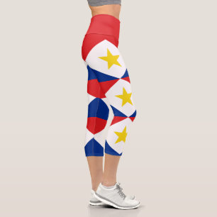 Saba Flag Capri Leggings