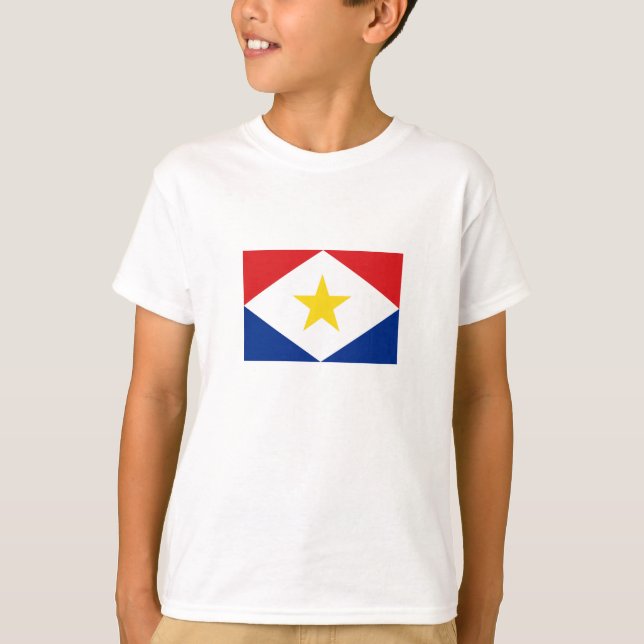 Saba Flag T-Shirt (Front)