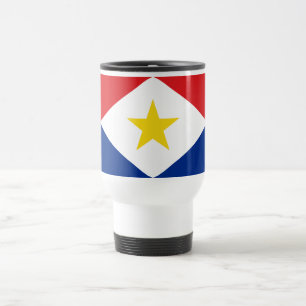 Saba Flag Travel Mug