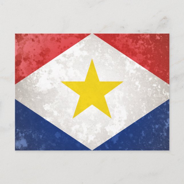 Saba Postcard (Front)