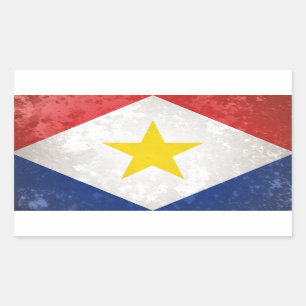 Saba Rectangular Sticker