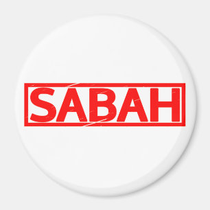 Sabah Stamp Magnet