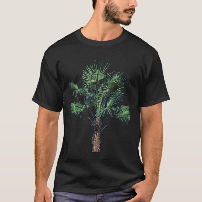 Sabal Palmetto Palm Tree T-Shirt (Front)