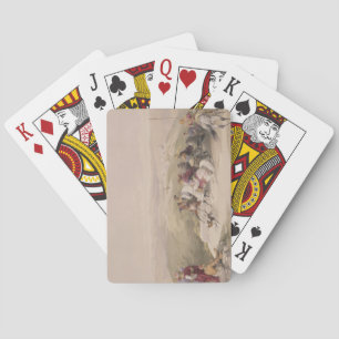 Sabaste, ancient Samaria, April 17th 1839, plate 4 Playing Cards