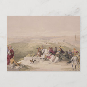Sabaste, ancient Samaria, April 17th 1839, plate 4 Postcard