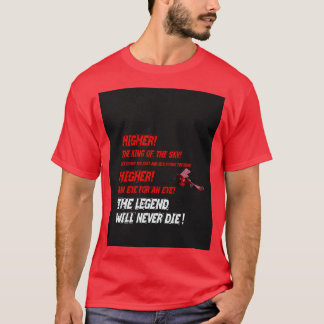 Sabaton The Red Baron Lyric Design Graphic  T-Shirt