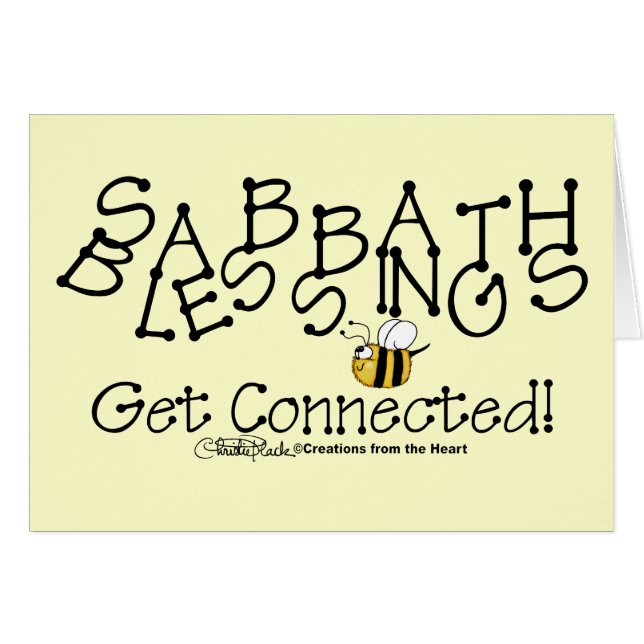 Sabbath Blessings Get Connected (Front Horizontal)