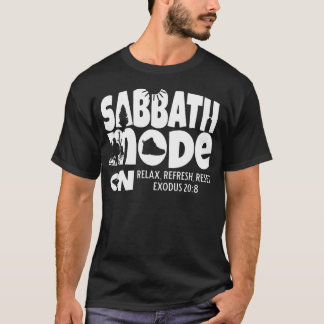 Sabbath Mode On Seventh Day Adventist Hiking T-Shirt