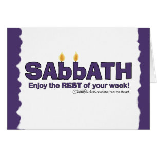 Sabbath with Candles- Enjoy the REST of Your Week