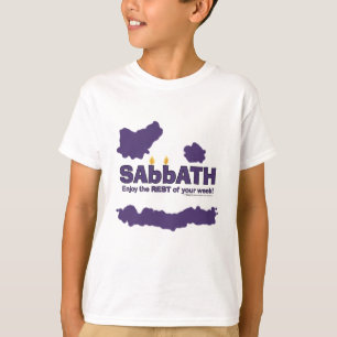 Sabbath with Candles- Enjoy the REST of Your Week T-Shirt