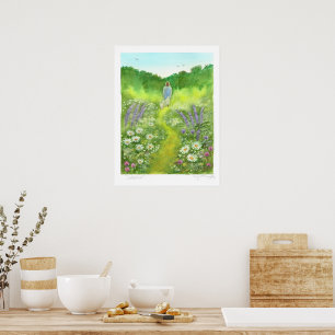 "Sabbatical" Artwork by Jenny McLaughlin Poster