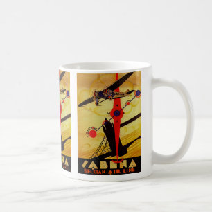 Sabena Art Deco Compass Coffee Mug