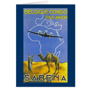 Sabena ~ Belgique Congo