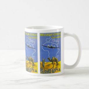 Sabena ~ Belgique Congo Coffee Mug