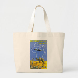 Sabena ~ Belgique Congo Large Tote Bag