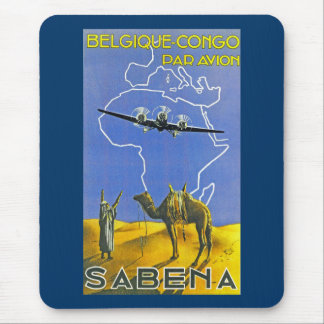 Sabena ~ Belgique Congo Mouse Mat