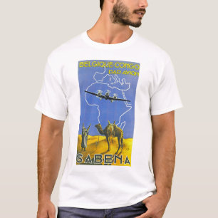 Sabena ~ Belgique Congo T-Shirt