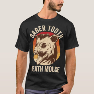 Saber Tooth Death Mouse T-Shirt
