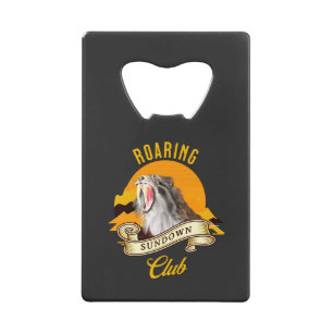 Sabertooth Tiger Retro Sunset Adventure Club