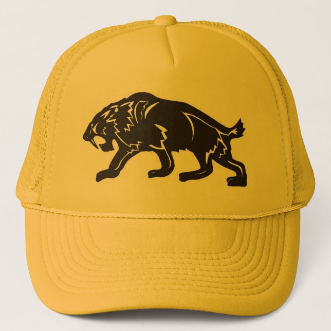 Sabertooth Trucker Hat (Front)