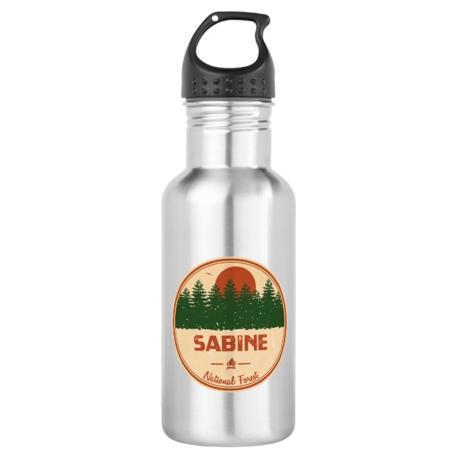 Sabine National Forest 532 Ml Water Bottle (Front)