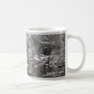 Sabino Canyon Creek - Thoreau quote Mug