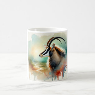 Sable Antelope 110724AREF106 - Watercolor Coffee Mug