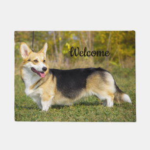 Sable Cardigan Welsh Corgi Dog Doormat