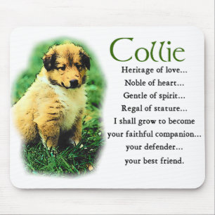 Sable Collie Gifts Mouse Mat