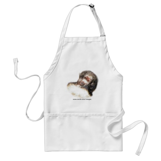 Sable Ferret Picture Standard Apron (Front)