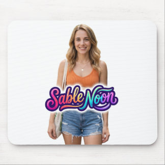 Sable Noon Beauty Pose #1 Mouse Mat