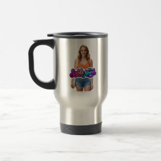 Sable Noon Beauty Pose #1 Travel Mug