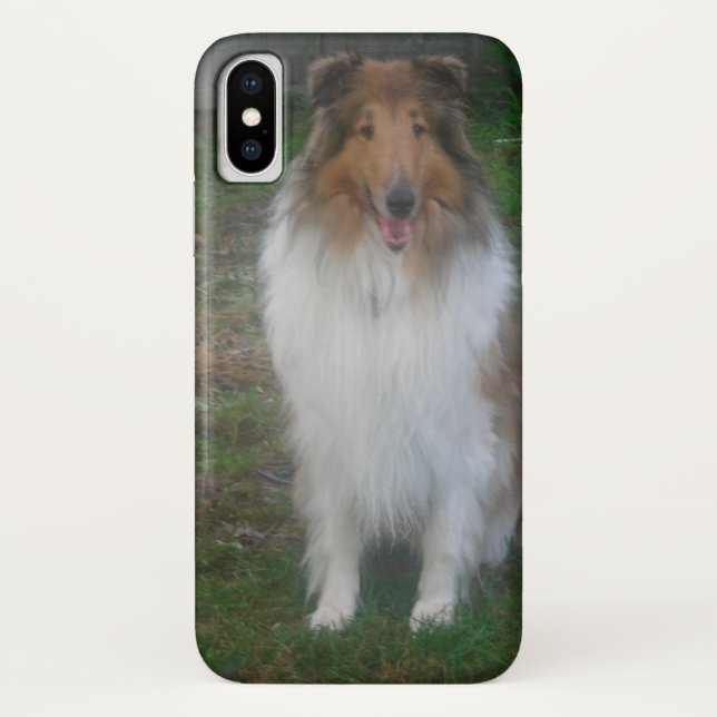 Sable Rough Collie Case-Mate iPhone Case (Back)