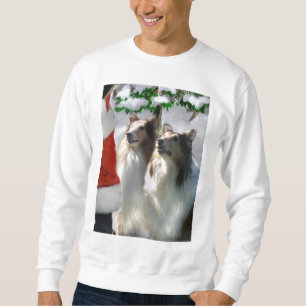 Sable Rough Collie Christmas Gifts Sweatshirt