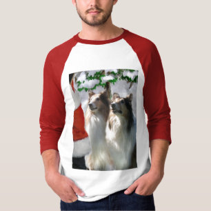 Sable Rough Collie Christmas Gifts T-Shirt