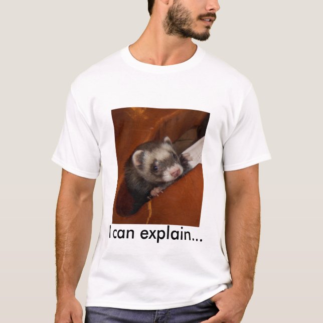 Sable the ferret T-Shirt (Front)