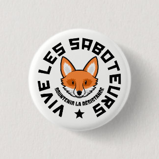 Sabotage 3 Cm Round Badge
