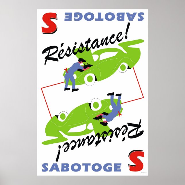 Sabotoge Poster (Front)