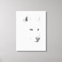 Sabre A Siberian Husky Drawing Art Blue Eyes